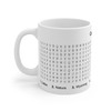Cozy Clues 11oz Mug - Perfect for Coffee Lovers and Nature Enthusiasts