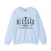 Blessed Mom Crewneck Sweatshirt - Cozy Gift for Everyday Comfort