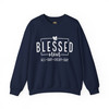 Blessed Mom Crewneck Sweatshirt - Cozy Gift for Everyday Comfort