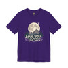 Love You Like the Mountains Love the Moon T-Shirt – Nature-Inspired Unisex Tee with Rustic Boho Vibes