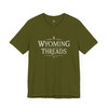 Wyoming Threads T-Shirt – Unisex Graphic Tee for Everyday Wear, Summer Travel & Gift Giving
