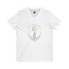 Sage & Sky V-Neck T-Shirt – Nature-Inspired Unisex Tee for Outdoor Lovers & Soft Living