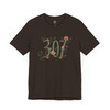 Floral 307 Tee – Nature-Inspired Wyoming Shirt, Gift for Her, Cottagecore Unisex T-Shirt