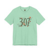 Floral 307 Tee – Nature-Inspired Wyoming Shirt, Gift for Her, Cottagecore Unisex T-Shirt