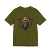 307 Buffalo Tee – Wyoming Graphic Shirt, Nature-Inspired Gift, Unisex Casual Apparel
