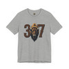 307 Buffalo Tee – Wyoming Graphic Shirt, Nature-Inspired Gift, Unisex Casual Apparel