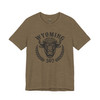 Wyoming Buffalo Graphic Tee – Rugged, Timeless Outdoor Wear