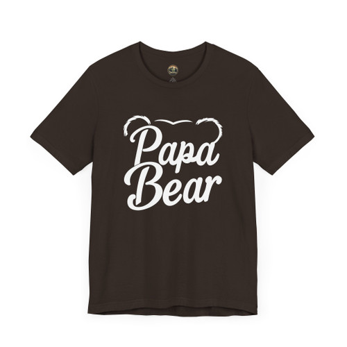 Papa Bear T-Shirt – Unisex Graphic Tee for Dads, Father’s Day, Camping & Family Life