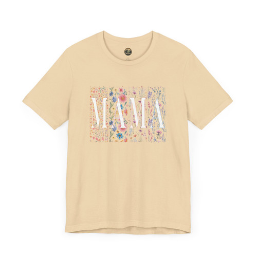 Floral Mama T-Shirt – Unisex Mother’s Day Tee for Moms, Gardeners & Nature Lovers