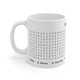Cozy Clues 11oz Mug - Perfect for Coffee Lovers and Nature Enthusiasts