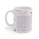 Mom-ories Word Search Mug 11oz – Unique Mother’s Day Gift, Cozy Keepsake for Moms