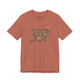 Floral 307 Tee – Nature-Inspired Wyoming Shirt, Gift for Her, Cottagecore Unisex T-Shirt