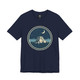 Wyoming Mountain Night Sky Tee – Unisex Outdoor Adventure Shirt, Crescent Moon & Devils Tower Graphic, Nature Lover Camping Gift
