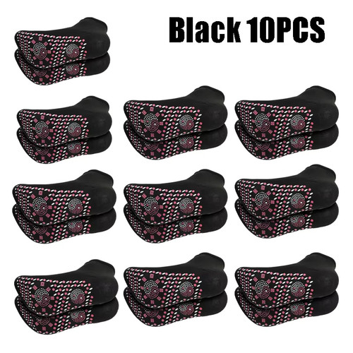 Magnetic Socks Self Heating Winter Self-Heating Socks Thermal Heated Socks Soft Elastic Thicken Anti-Slip Socks for Women Men Outdoor Cycling Ski Tube Sock