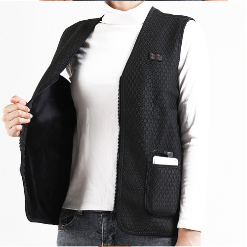 USB Heated Under Vest Areas Heated Vest USB Infrared Heating Vest Jacket Unisex Winter Electric Heated Vest Outdoor Sports Hiking Oversized M-4XL
