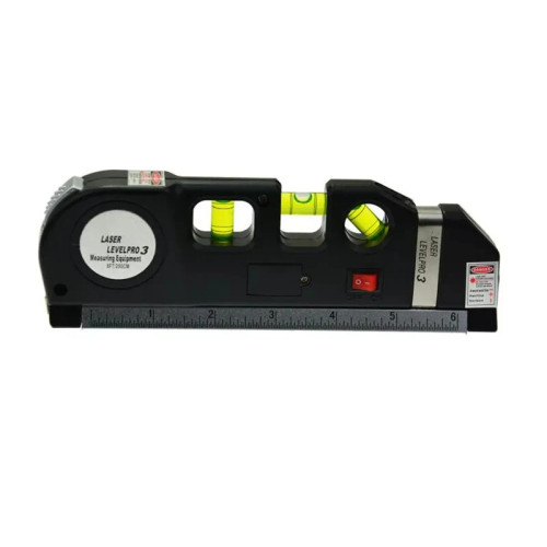 Multipurpose Laser Level Measure Infrared Laser Level Machine Self Levelling for Woodworking Tools with Cross Line and Solo