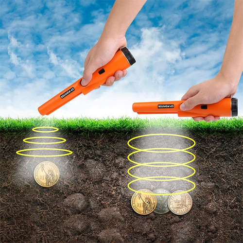 GP-Pointer Metal and Gold Detector Handheld Metal Detector Metal Pinpointing Rod Detector GP-pointer Waterproof IP66 Metal Gold Detector Tester For Coin Gold