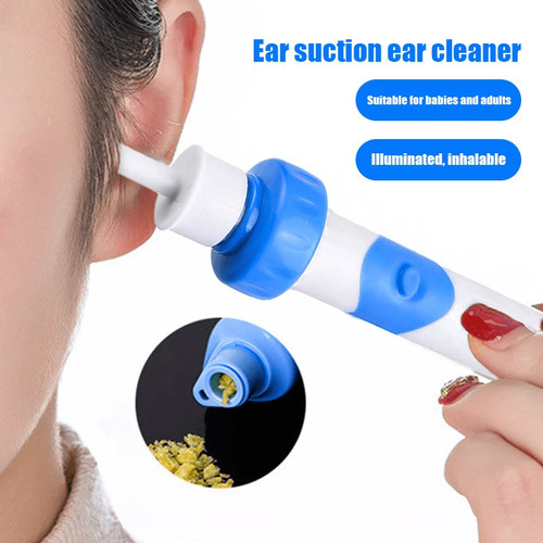 Ear Suction Cleaner Kit Ear Wax Removal Kit Automatic Ear Cleaner Kids Adults Electric Earpick Personal Care Soft Silicone Digging Ear Pick Vacuum Ear Wax Remover Painless