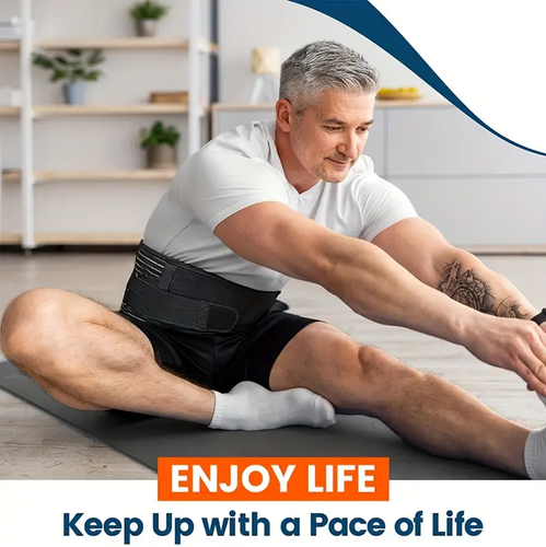 Lower Back Pain Support Brace Back Support Belt for Women Men Breathable Lower Back Brace with Lumbar Pad Lower Back Pain Relief for Herniated Disc, Scoliosis