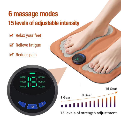 3D Massage Foot Pad Smart 3D Foot Massage Pad Feet Massager Foldable Accupressure Mat Muscle stimulador Physiotherapy Foot Helper Relaxation