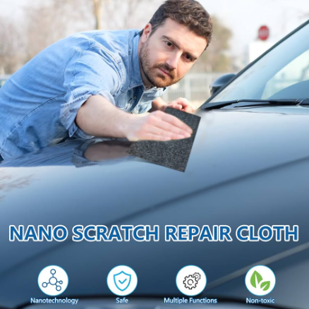Nanotechnology Car Scratch Remove Cloth Upgraded Nano Magic Car Scratch Remover Cloth Multipurpose Scratch Repair Cloth for Car Paint Scratch Repair