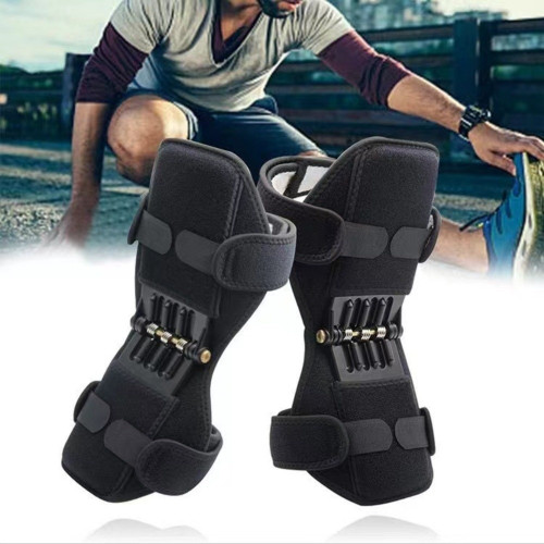 PowerLift Knee Joint Supports 1pcs 2PCS Rebound Spring Knee Protection Boosters Non-Slip Breathable Knee Braces Fixed Booster Knee Protector Leg Protection