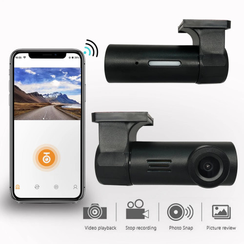 Discreet Car Mini DVR WiFi Camera APP control smart car Wifi USB connection power DVR Dash camera night vision video recorder HD1080P