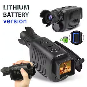 Monocular with Night Vision Monocle Nite Vision infrared Optical Monocular Digital Zoom 5X Photo 300M Long Night Vision For Hunting Range Telescope