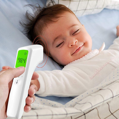Non-contact Infrared Fever Thermometer Portable Multifunctional Handheld Pyrometer Easy To Use LCD Display Screen Infrared Fever Thermometer