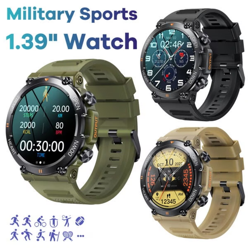 Big Screen Smart Watch K56 Pro Smart Watch Big Screen Men Outdoor Sports Bluetooth Call Smartwatch Women Health Monitor Wristwatch Fitness Bracelet