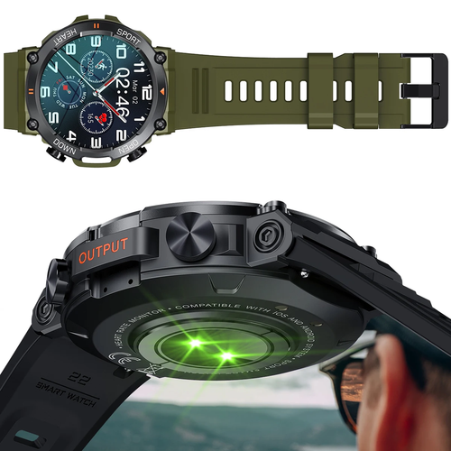 Big Screen Smart Watch K56 Pro Smart Watch Big Screen Men Outdoor Sports Bluetooth Call Smartwatch Women Health Monitor Wristwatch Fitness Bracelet