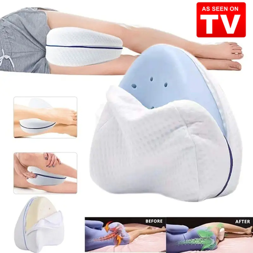 Sleep Therapy Hip And Knee Pillow Memory Foam Protective Hip Pillow Heart-Shaped Memory Slow Rebound Cotton Vein Pad Leg Pillow Side Sleep Leg Drag Leg Pillow Clamp Leg Pillow Throw Pillow