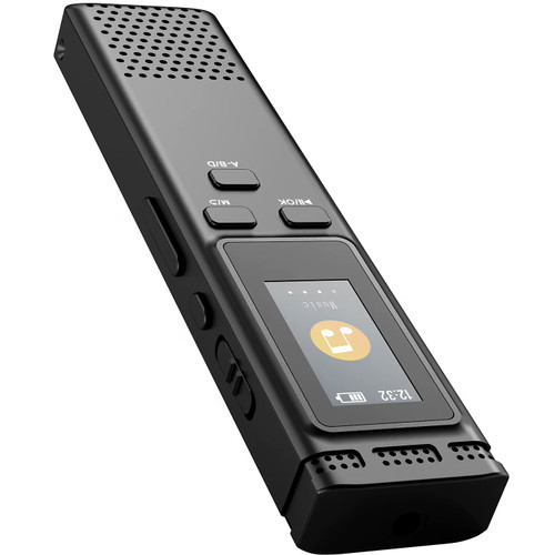 Dictaphone Voice Activated Recorder 64GB 16GB 8GB Digital Voice Recorder Voice Activated Audio Recording Noise Reduction with Playback MP3 Music Player 288hrs