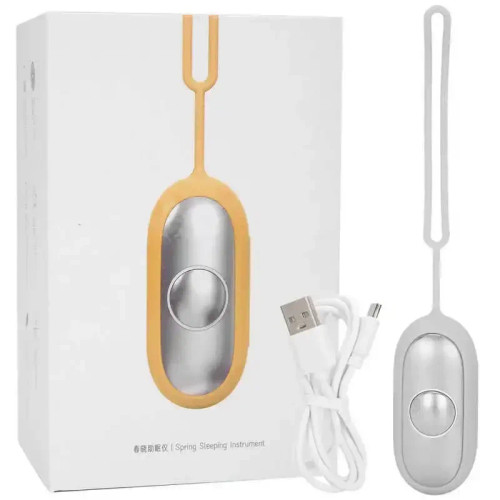Handheld Microcurrent Sleep Aid Device Microcurrent USB Charging Holding Sleep Aid Instrument Portable Hypnosis Instrument Massager Relax Pressure Relief Sleep Devices