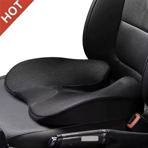 Memory Foam Driving Cushion seat Driving Comfort Cushion Ergonomic Car Seat Cushion for Pressure Relief Posture Improvement Soft for Comfortable for Students