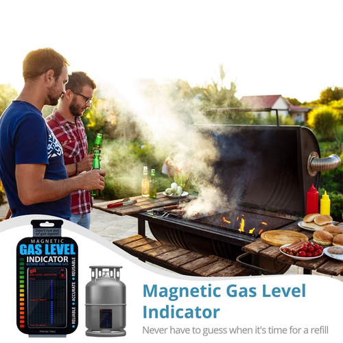 Magnetic Gas Level Indicator Sticker Gas Indicator Level Practical Propane Butane LPG Fuel Gas Tank Level Indicator For Measurement Of Gases At The Adhesive Product