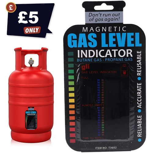 Magnetic Gas Level Indicator Sticker Gas Indicator Level Practical Propane Butane LPG Fuel Gas Tank Level Indicator For Measurement Of Gases At The Adhesive Product