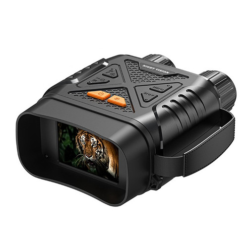 Zoom Night Vision Binoculars 4K Low Light Full Color Night Vision Binoculars Large Screen Ultra High Definition Infrared Outdoor Telescope