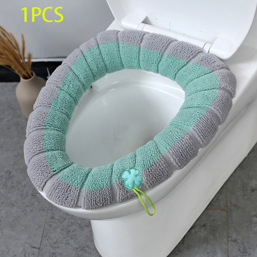 Toilet Seat Cushion Toilets Cushions Household Toilet Seat Cushion Seasonal Universal Toilet Seat Cover, Winter Thick Toilet Seat Toilet Cover