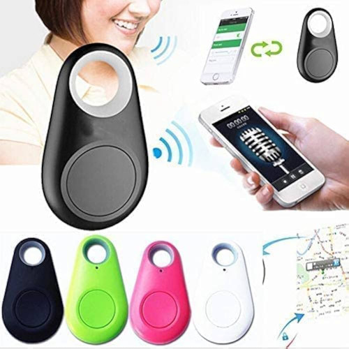 GPS  Anti-Loss Keychain Tracker Mini Fashion Smart Dog Pets Bluetooth 4.0 GPS Tracker Anti-lost Alarm Tag Wireless Child Bag Wallet Key Finder Locator