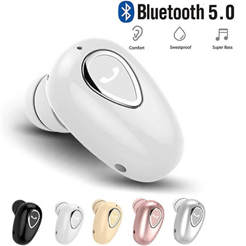 Secret In-ear Earbud Wireless Invisible Long Standby Time Bluetooth 5.0 Earphones TWS 3D Sound Music Sports Noise-cancelling Mini Headphones