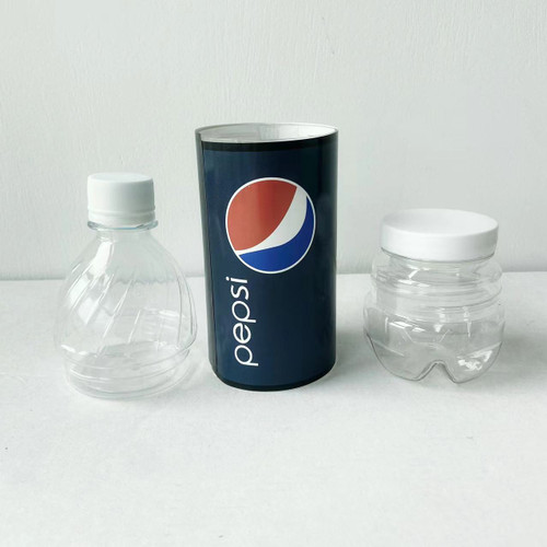 Pepsi Bottle with Secret Stash Compartment pieces Stash safe water bottle diversion safe DIY Empty bottle with a food grade smell proof bag