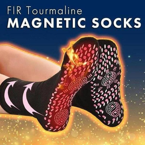 Magnetic Socks Self Heating Winter Self-Heating Socks Thermal Heated Socks Soft Elastic Thicken Anti-Slip Socks for Women Men Outdoor Cycling Ski Tube Sock