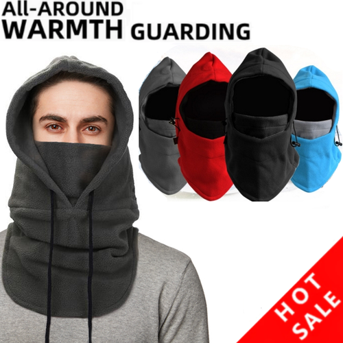 Thermal Balaclava Outdoor Mask New Fashion Warm Cap Winter Men Women Hats Waterproof Thermal Fleece Balaclava Hat Hooded Neck Warmer Hiking Scarves Hats