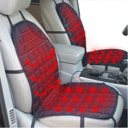 Heated Car Seat Cushion 12V Car Heating Cushion Heated Seat Pad Heater Winter Warmer Seat Winter seat Protector Auto Seat Cushion Pad Winter Mat