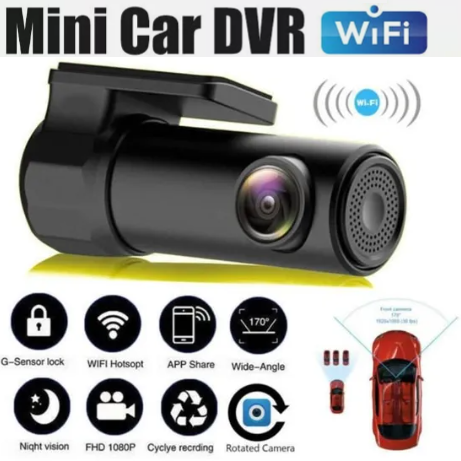 Discreet Car Mini DVR WiFi Camera APP control smart car Wifi USB connection power DVR Dash camera night vision video recorder HD1080P