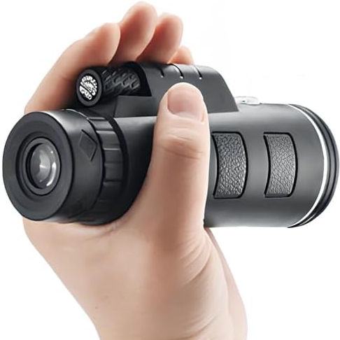 40X60 Monocular Telescope Optical Telescope Professional Monocular Powerful Binoculars HD Pocket Telescope with Tripod for Travel Holiday as Gift