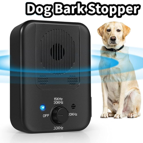 Ultrasonic Dog Bark Stopper Anti-Barking Device Ultrasonic Barking Stop Device  Dog Driving Device Noise Prevention Training Device Automatic Dog Barking Stop Device