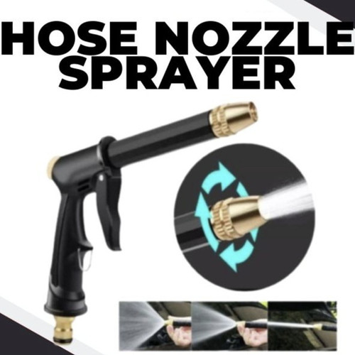 Car Wash Water Hose Nozzle Gun High Pressure Spray Water Gun Nozzle Sprinkler Power Car Cleaning Washing Garden Watering Hose Wash Tool Kits Auto Washer Guns