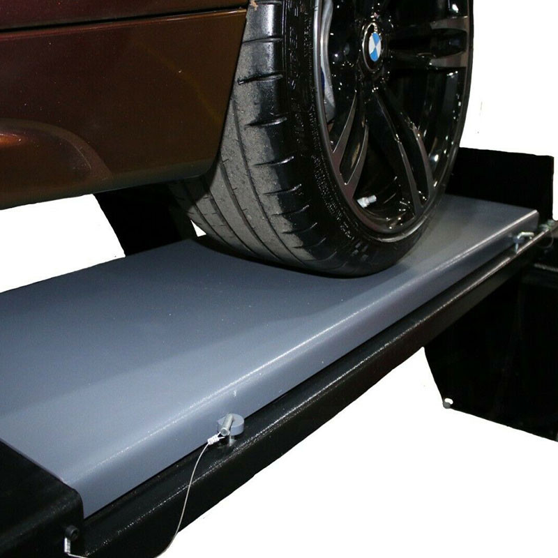 Low Profile 4 Post Car Lift | Service & Wheel Alignment 4 Post Car Lift ...